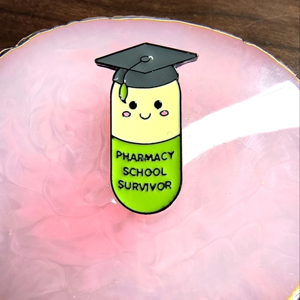 Pharmacy School Survivor Pin